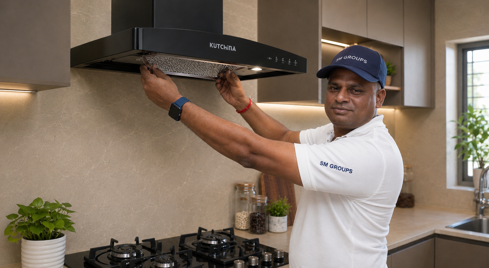 Auto-clean chimney repair Kolkata